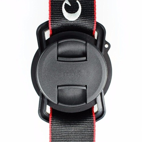 Lens cap keeper holder - keeper, buckle