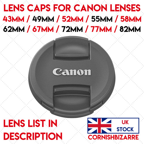 Lens cap for canon 43mm - 43mm, 49mm